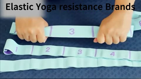 Elastic Exercise Band for Booty, Glute, Leg & Thigh Exercising