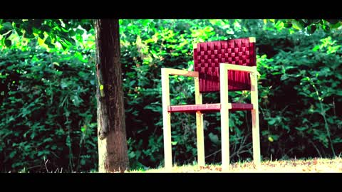 DIY Tutorial ➤ How to make SIMPLE outdoor furniture | How to weave a chair.
