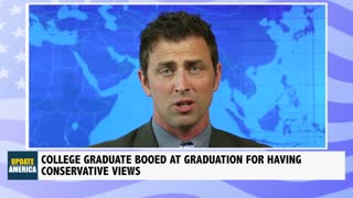 College Graduate Booed at Graduation for Having Conservative Views