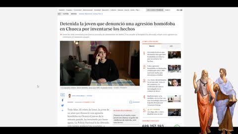 Detenida la joven que denunció una agresión homófoba en Chueca, la Jussie Smollett Española