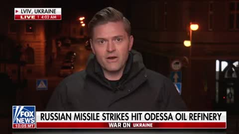 Russia Bombs Odessa oil refinery