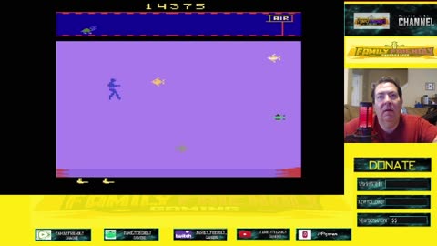 Aquaventure Atari 2600 Gameplay