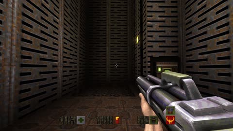 Quake 2 (2023 Remaster) 100% Playthrough, Unit 2, level 1, Part 2