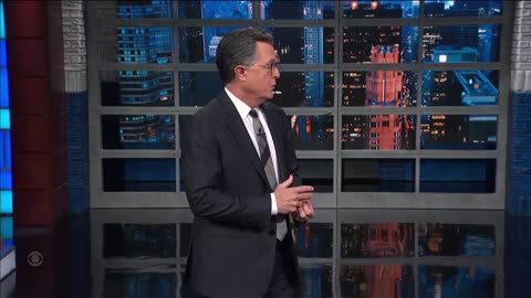Colbert dresses up like Mike Lindell to smother MyPillow to death