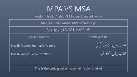 MPA vs MSA Lesson 1