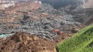 Emergencia en el Carrasco por deslizamientos de basuras. 3/10/2108