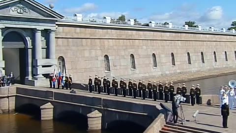 Vladimir Putin at Russia Navy Day 2023 🫡🇷🇺 #russia #putin #navyday#stpetersburg#vladimirputin#shorts