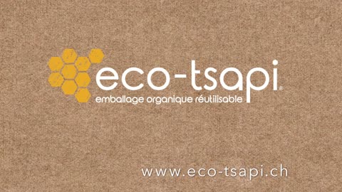Couvrir un bol avec eco-tsapi® Small • emballage organique réutilisable à la cire d'abeille