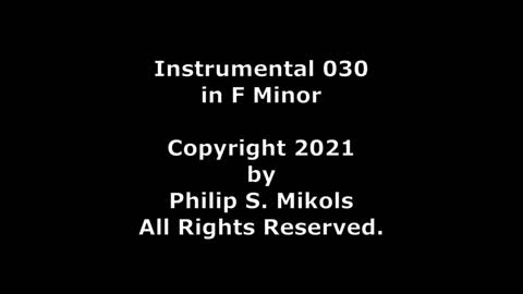 Instrumental 030 in F Minor