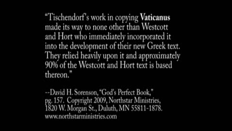 New Versions Are Vatican Versions (3 of 3)