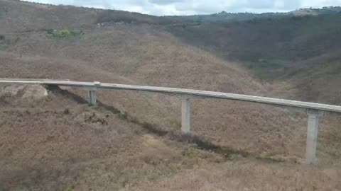 .Viaduct of Serra dasrussians, video drone spark (dji).