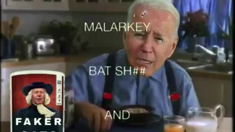 Faker oats ad featuring Joe Biden. Simply hilarious!