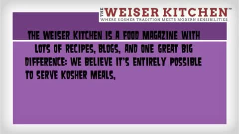 kosher recipe blog