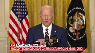 Joe Biden Rambles Incoherently for 2 Full Minutes