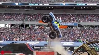 Crazy Monster Truck Freestyle Moments | Monster Jam highlights 2020 | Woa Doodles Funny Videos