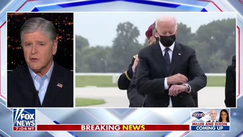 Hannity: Joe Biden always seems to find a way to make it all about himself