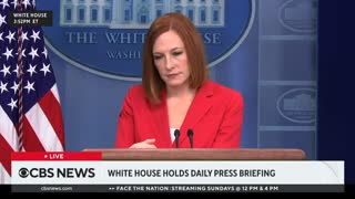 Jen Psaki on Biden Visits: ‘I Don’t Have Any Information on That’