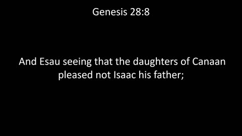 KJV Bible Genesis Chapter 28