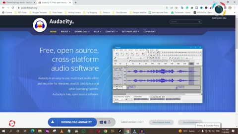 Step-by-Step Guide: Installing Audacity with OnlineTrainingsWorld Class 1#OnlineTrainingsWorld