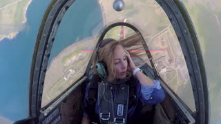 Awesome Aerobatics Cause Some Hectic Hair