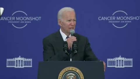 "End of Quote" - Biden Reads Directly From the Teleprompter AGAIN