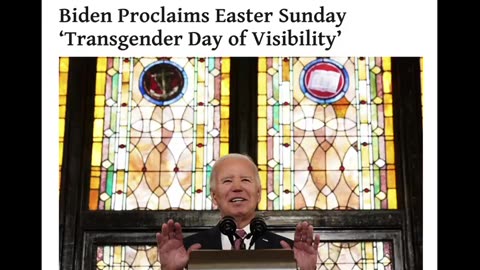 Call Joe Bidens Happy Satanic Sick LGBTQIA Pedophile Trans Easter Day!