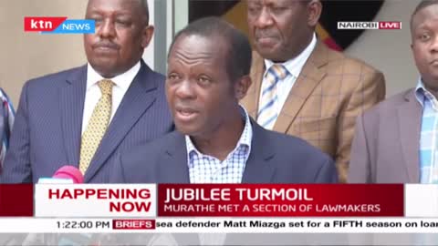 Raphael Tuju comments on DP Ruto's absence from the COVID-19 conference
