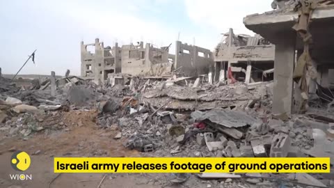 Israel War: Israeli Army Releases Footage of Ground Operations l MBD NEWS