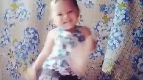 2 Years Old Baby Tiktok Dance Challenge.