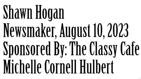 Wlea Newsmaker, August 10, 2023, Co Democrat Chair Shawn Hogan