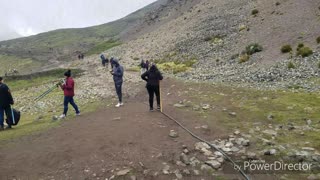 Cusco peru 17,060 ft hike rainbow mountain