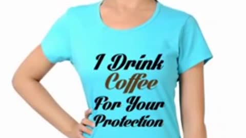 Turquoise Funny T Shirts Women