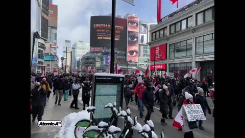 Toronto Freedom March -Feb 19th 2022