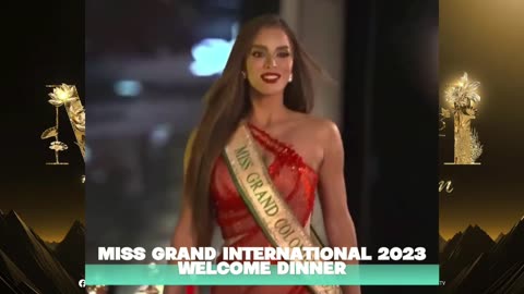 MISS GRAND INTERNATIONAL 2023 DELEGATES DURING THE WELCOME DINNER IN VIETNAM