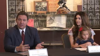 Gov DeSantis Comments on Illegal Immigration