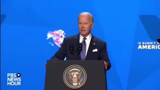 Bumbling Biden Gets HECKLED During Speech At Summit