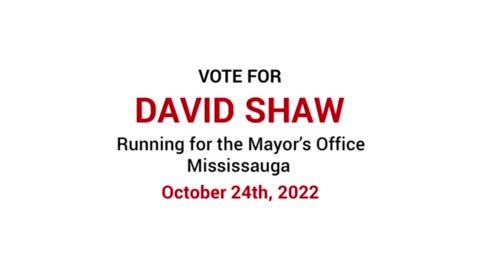David Shaw for Mayor