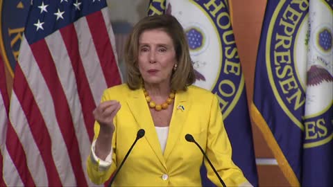 Speaker Nancy Pelosi hosts weekly press conference