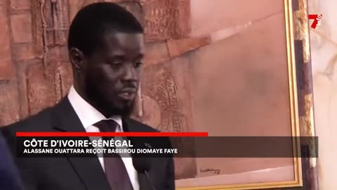 Diplomatic Exchange: Alassane Ouattara Hosts Bassirou Diomaye Faye from Senegal in Côte d'Ivoire