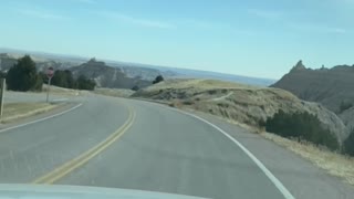 Badlands amazing national park in South Dakota