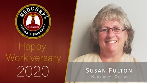 Happy 2 year work anniversary to Susan