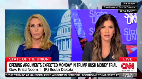 Main Witness In Trump Trial Is A Proven Liar - Kristi Noem