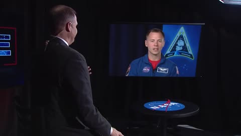 NASA Administrator Bridenstine Talks With Astronaut Nick Hague