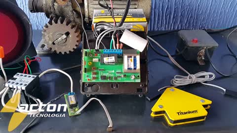 Configurações da central AC4-fit encoder Acton