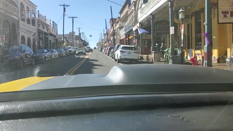 Virginia City main street Challenger roll through
