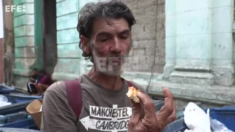 1.- La hambruna obliga a vivir y comer de la basura en Cuba