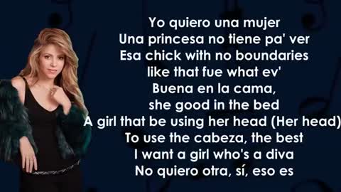 Girl Like Me - Black Eyed Peas, Shakira (Lyrics)