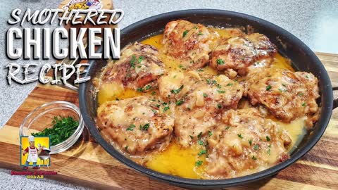 How To Make Smothered Chicken and Gravy Recipe