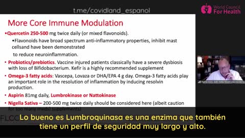 Dr. Pierre Kory: Modulación inmunológica para las personas lesionadas por vacunas