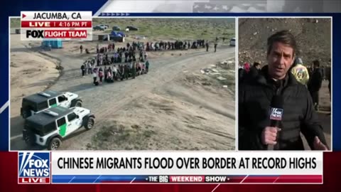Breaking:Influx of Chinese Migrants at Southern Border